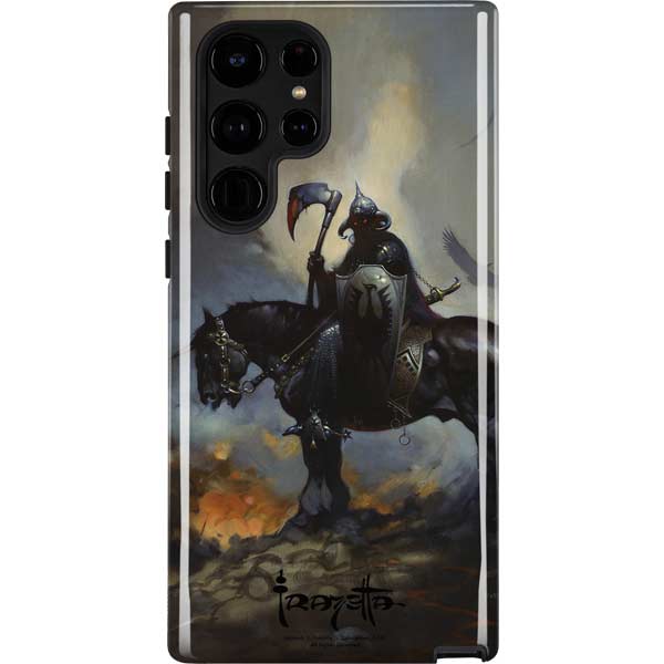 Death Dealer on Horseback by Frazetta Galaxy Cases