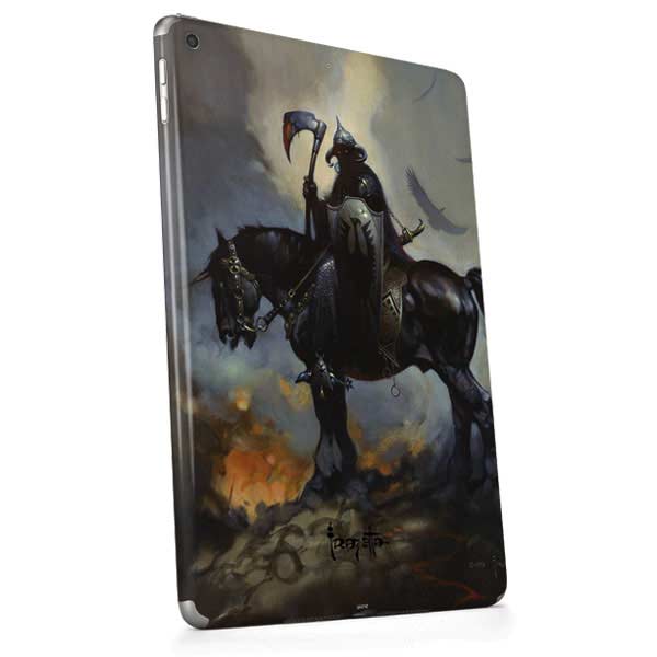 Death Dealer on Horseback by Frazetta Apple iPad Skin