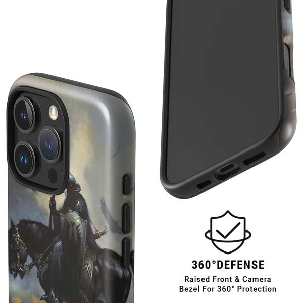 Death Dealer on Horseback by Frazetta iPhone 16 Pro Max Magsafe Impact Case