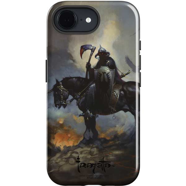 Death Dealer on Horseback by Frazetta iPhone 16e Impact Case