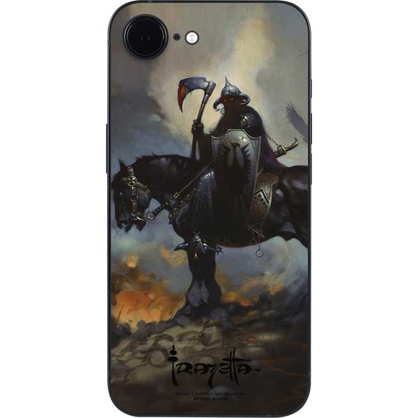 Death Dealer on Horseback by Frazetta iPhone 16e Skin