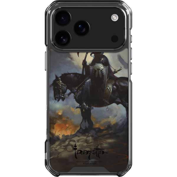 Death Dealer on Horseback by Frazetta iPhone 18 Pro Max Clear Case