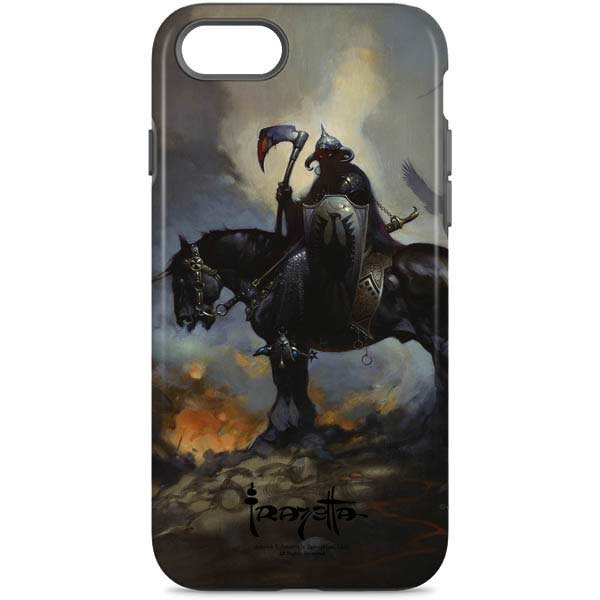 Death Dealer on Horseback by Frazetta iPhone Cases