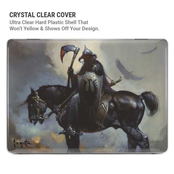 Death Dealer on Horseback by Frazetta MacBook Pro 14in (2021-24) Case plus Skin