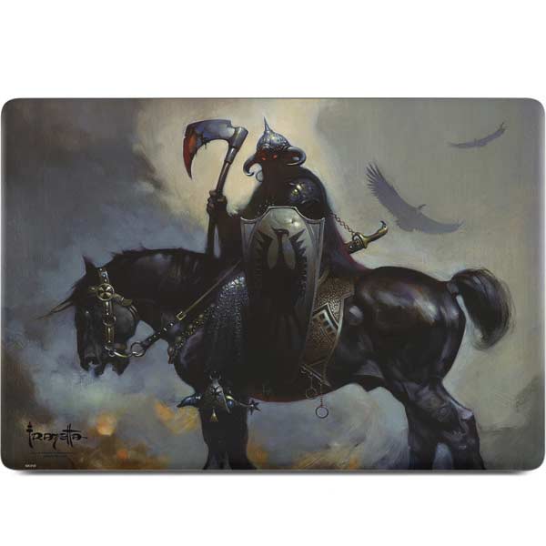 Death Dealer on Horseback by Frazetta MacBook Skins