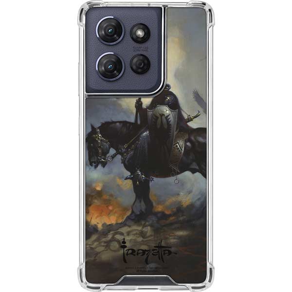 Death Dealer on Horseback by Frazetta Moto G 5G (2025) Clear Case