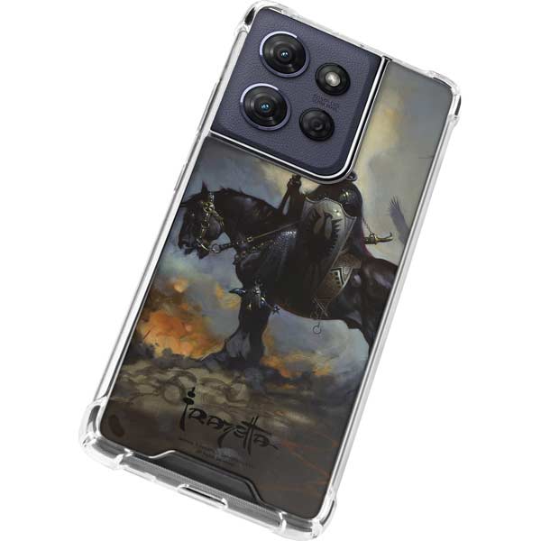 Death Dealer on Horseback by Frazetta Moto G Power 5G (2025) Clear Case