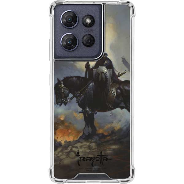 Death Dealer on Horseback by Frazetta Moto G Stylus 5G (2025) Clear Case