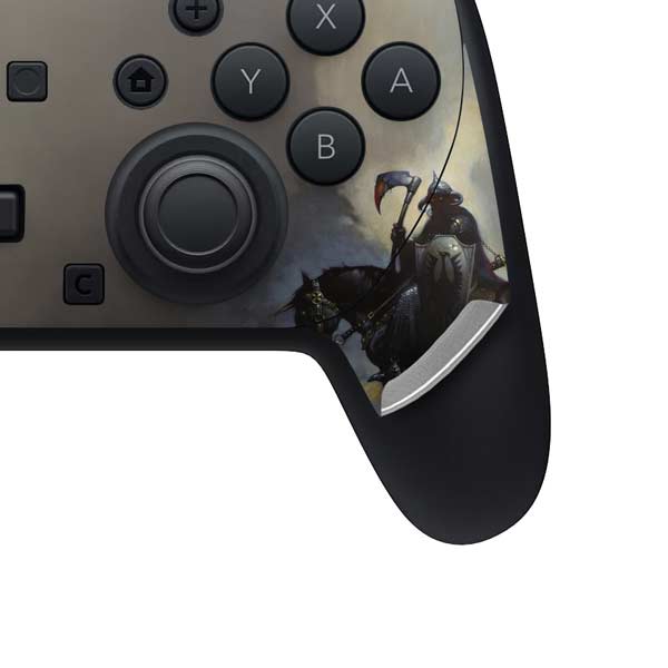 Death Dealer on Horseback by Frazetta Nintendo Switch 2 (2025) Pro Controller Skin