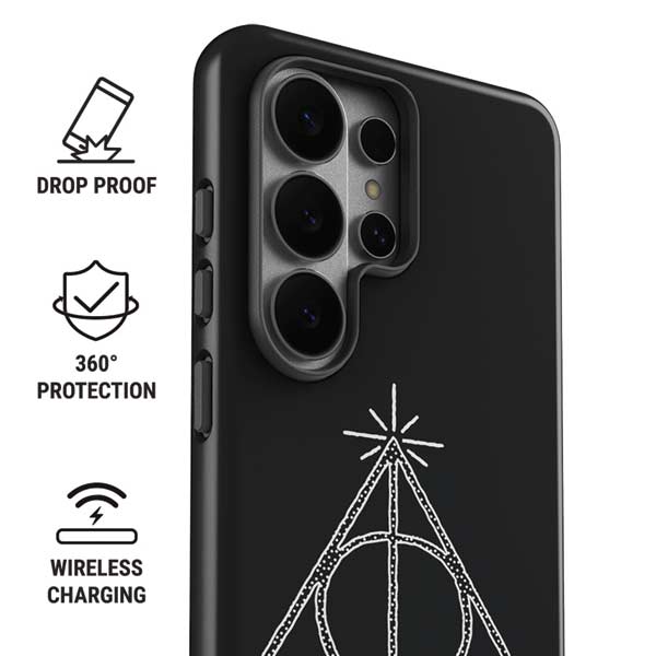 Wizarding Worlds Harry Potter Deathly Hallows Symbol Galaxy S26 Ultra Impact Case