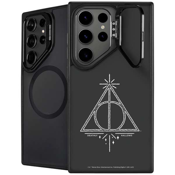 Wizarding Worlds Harry Potter Deathly Hallows Symbol Galaxy S26 Ultra Kickstand Case