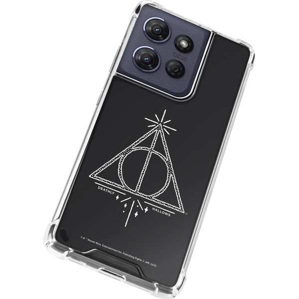 Wizarding Worlds Harry Potter Deathly Hallows Symbol Moto G Play 5G (2025) Clear Case