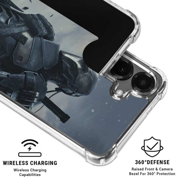 DC Comics Arkham Origins Deathstroke Galaxy S26 Plus Clear Case