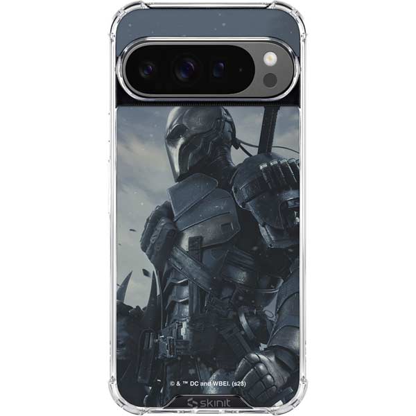 DC Comics Arkham Origins Deathstroke Google Pixel 10 Pro XL Clear Case
