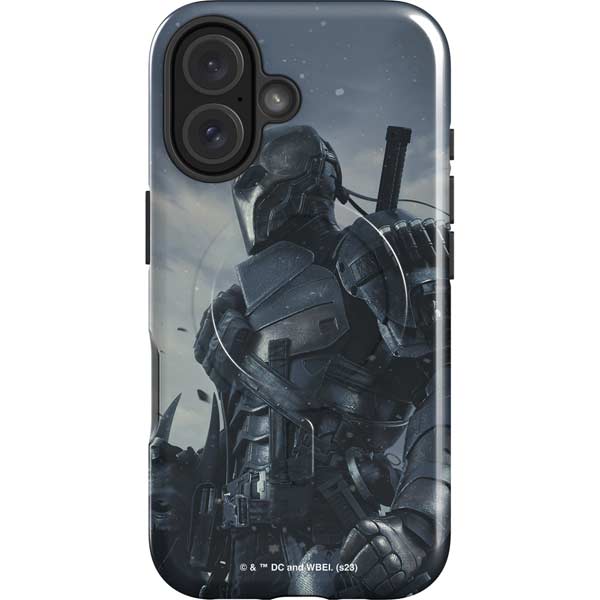 DC Comics Arkham Origins Deathstroke iPhone 16 Magsafe Impact Case