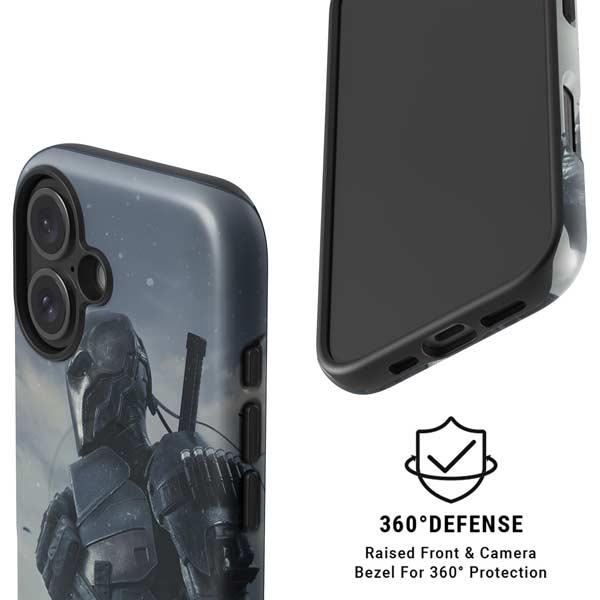 DC Comics Arkham Origins Deathstroke iPhone 16 Magsafe Impact Case