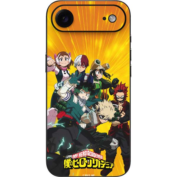 My Hero Academia Deku and Baku Team Season 6 iPhone 17 Air Skin