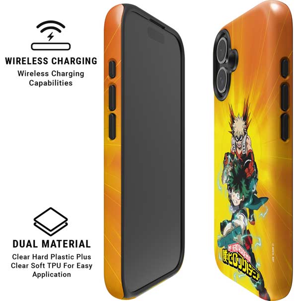 My Hero Academia Deku and Bakugo Season 5 iPhone 16 Magsafe Impact Case
