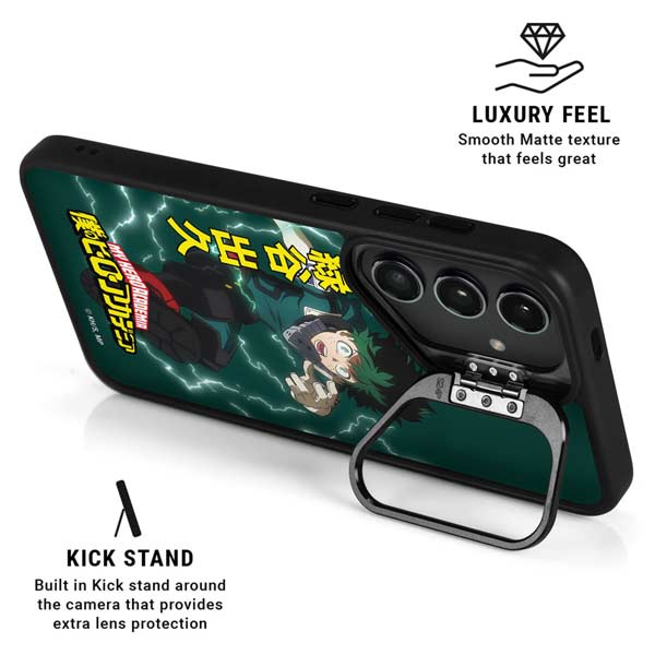 My Hero Academia Deku Season 4 Galaxy S26 Kickstand Case