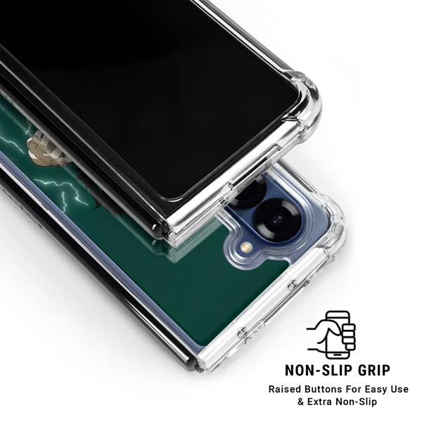 My Hero Academia Deku Season 4 Galaxy Z Fold7 Clear Case