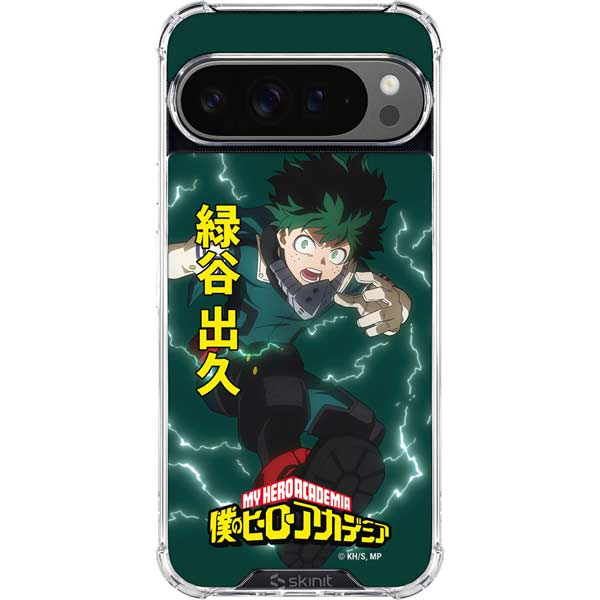 My Hero Academia Deku Season 4 Google Pixel 10 Pro Clear Case