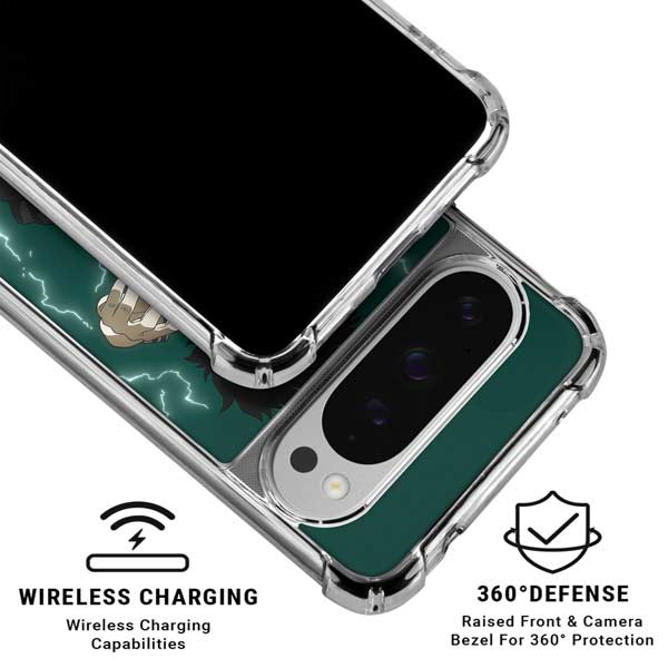 My Hero Academia Deku Season 4 Google Pixel 10 Pro Clear Case