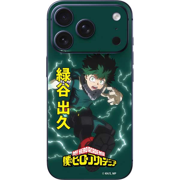 My Hero Academia Deku Season 4 iPhone 17 Pro Skin