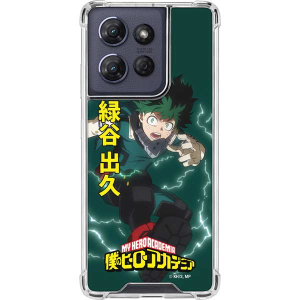 My Hero Academia Deku Season 4 Moto G 5G (2025) Clear Case