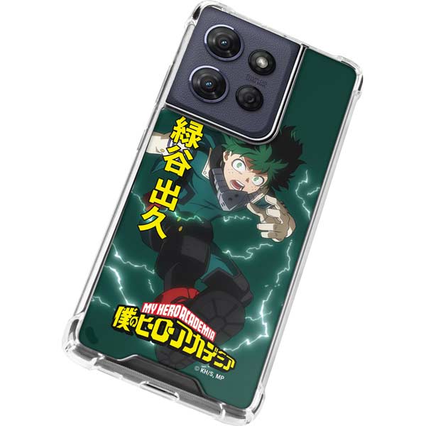 My Hero Academia Deku Season 4 Moto G 5G (2025) Clear Case