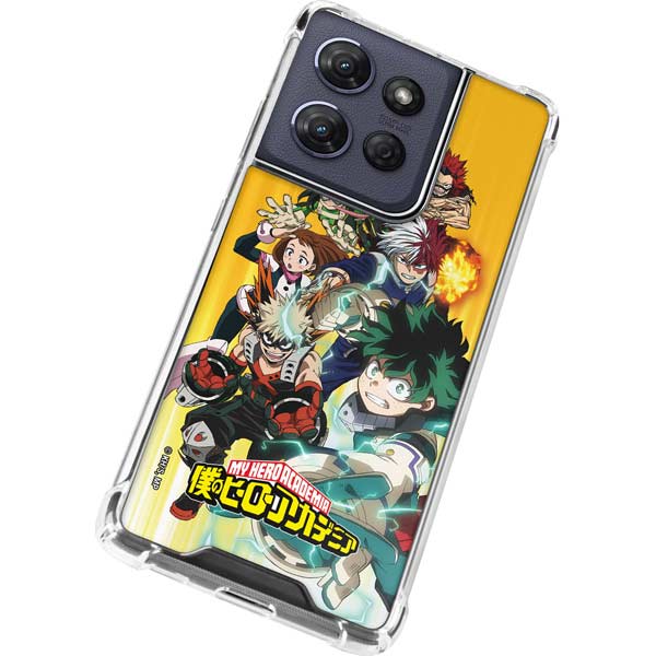 My Hero Academia Deku Squad Season 5 Moto G 5G (2025) Clear Case