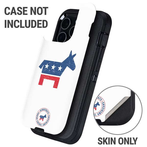 Democrat Donkey Otterbox Defender iPhone Skin