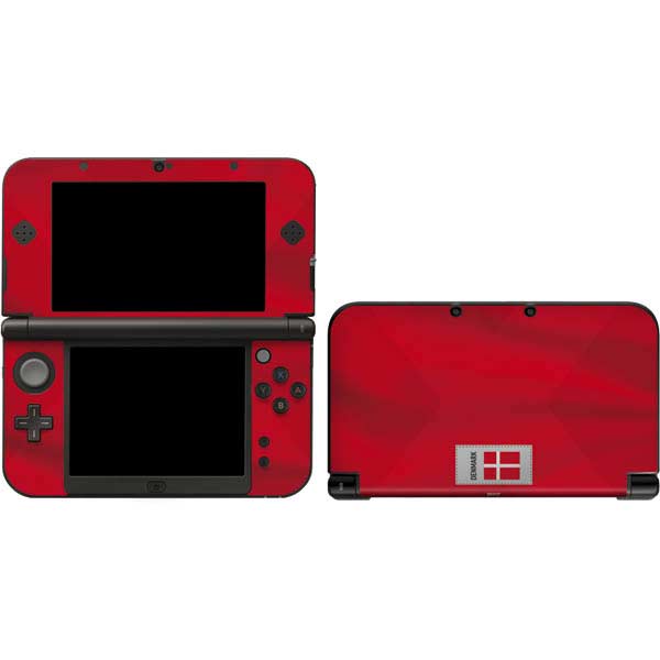 Denmark Soccer Flag Nintendo Skins