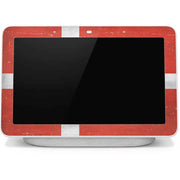 Denmark Flag Distressed Google Home Hub Skin