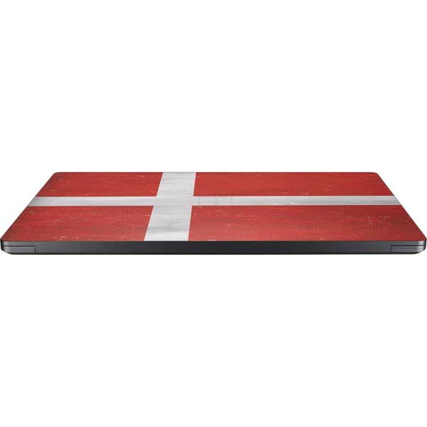 Denmark Flag Distressed Surface Laptop 7 13.8in Skin