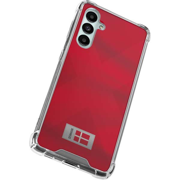 Denmark Soccer Flag Galaxy A16 5G Clear Case