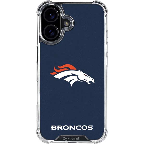 NFL Denver Broncos - Distressed iPhone 17 Clear Case