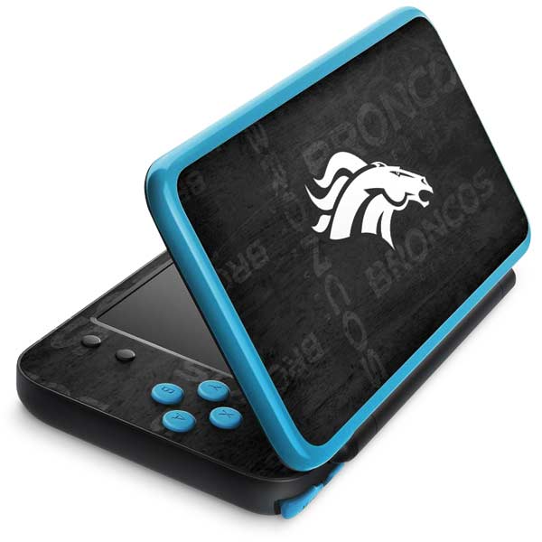 NFL Denver Broncos Black & White Nintendo Skins