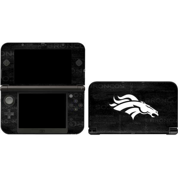 NFL Denver Broncos Black & White Nintendo Skins