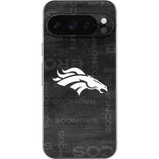 NFL Denver Broncos Black & White Google Pixel 10 Pro XL Skin