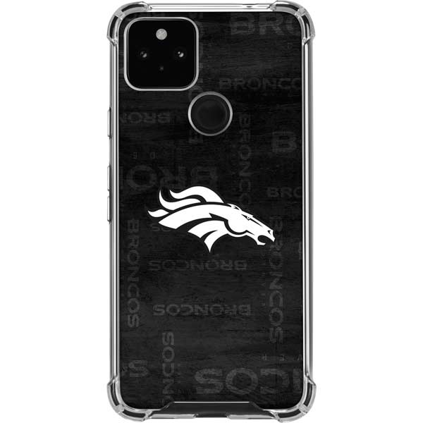 NFL Denver Broncos Black & White Pixel Cases