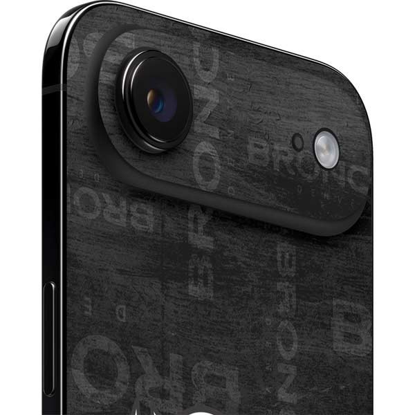 NFL Denver Broncos Black & White iPhone 17 Air Skin