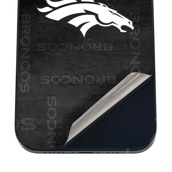 NFL Denver Broncos Black & White iPhone 17 Air Skin