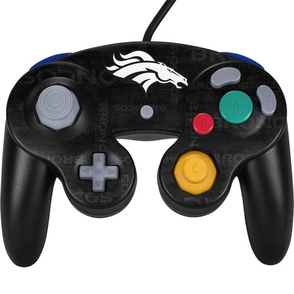 NFL Denver Broncos Black & White Nintendo Skins