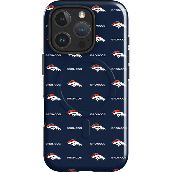 NFL Denver Broncos Blitz Series iPhone 16 Pro Max Magsafe Impact Case