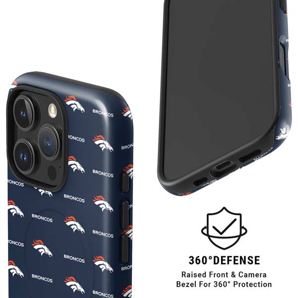 NFL Denver Broncos Blitz Series iPhone 16 Pro Max Magsafe Impact Case