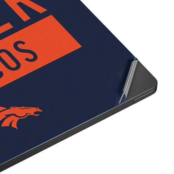 NFL Denver Broncos Blue Performance Series Surface Laptop 7 15in Skin