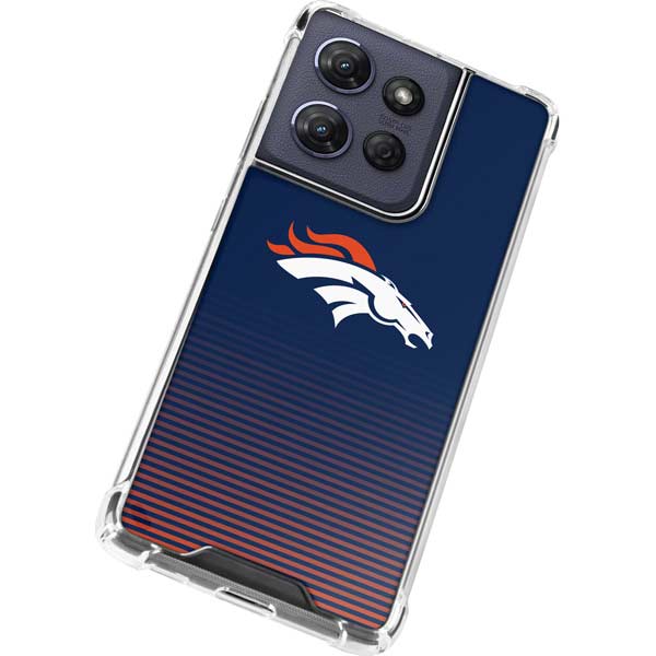NFL Denver Broncos Breakaway Moto G Play 5G (2025) Clear Case