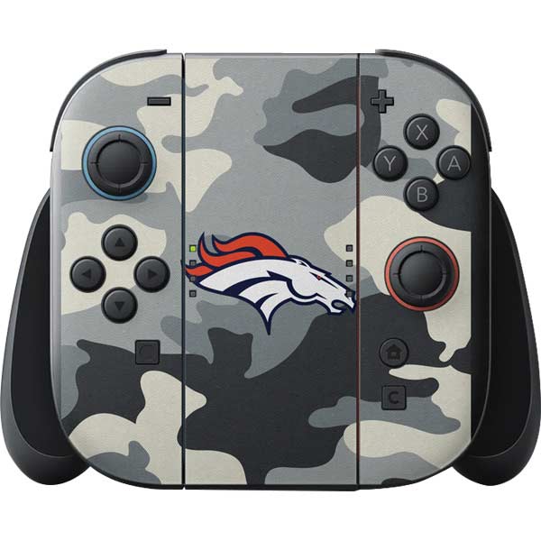 NFL Denver Broncos Camo Nintendo Switch 2 (2025) with Joy-Con Skin