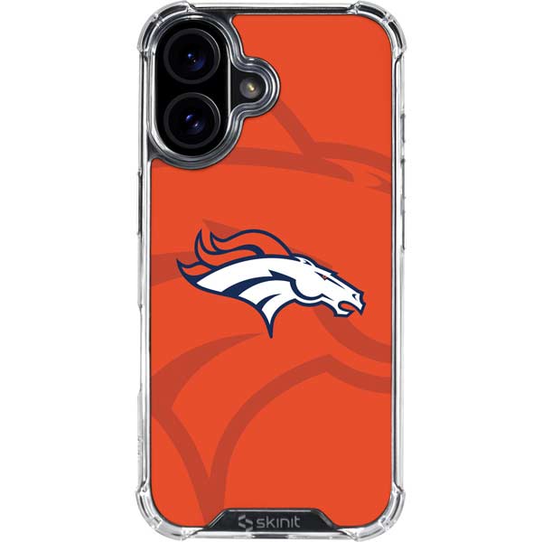 NFL Denver Broncos Double Vision iPhone 17 Clear Case