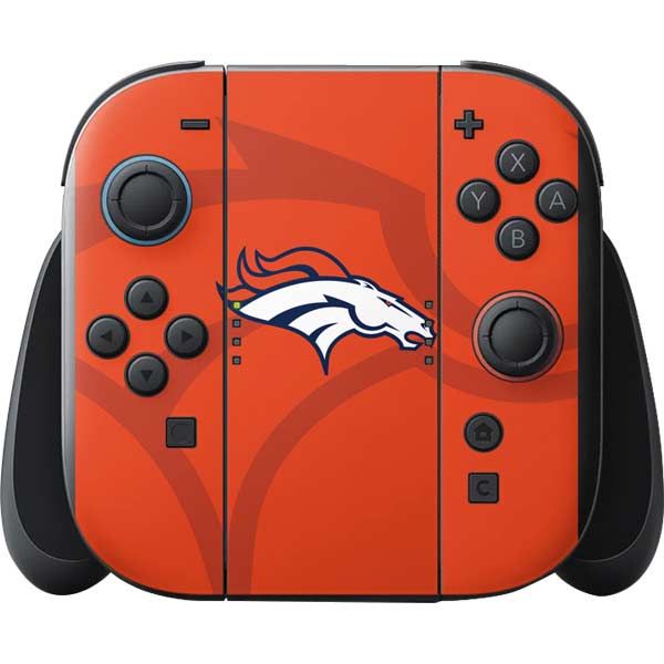 NFL Denver Broncos Double Vision Nintendo Switch 2 (2025) with Joy-Con Skin